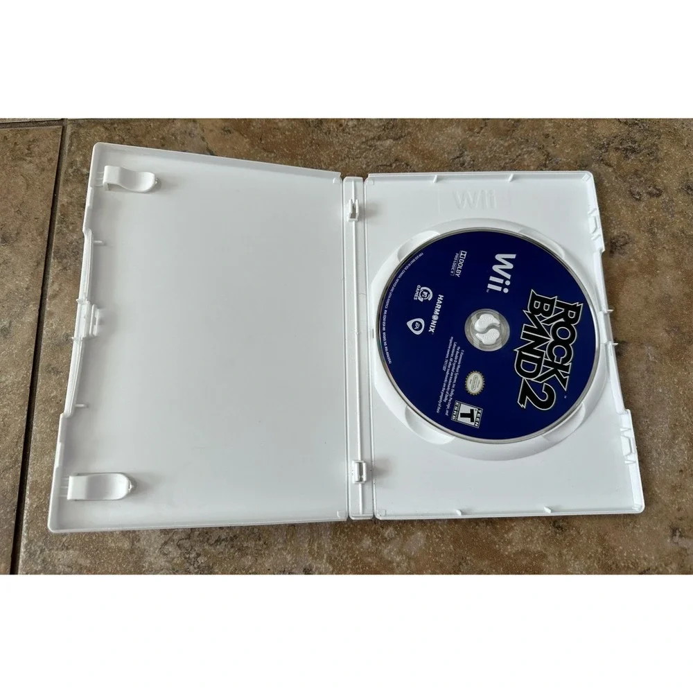 Rock Band 2 Nintendo Wii Game Missing Manuel